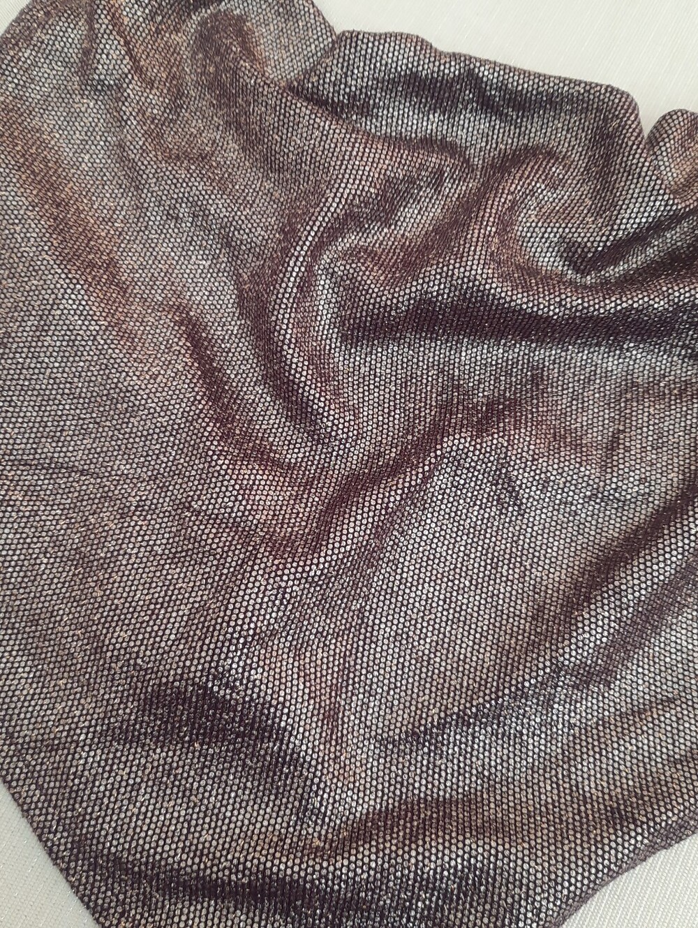 Metallic Silver Haltered Top - Picture 2 of 6